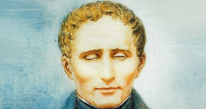brailleschrift begon bij Louis Braille
