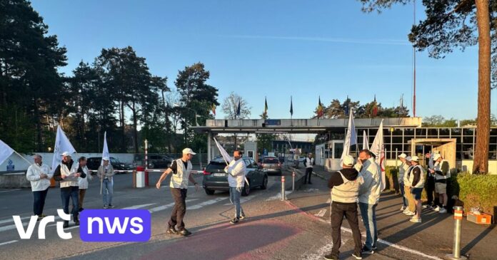 Politieagenten bij nucleaire sites in Mol en Geel voeren actie: