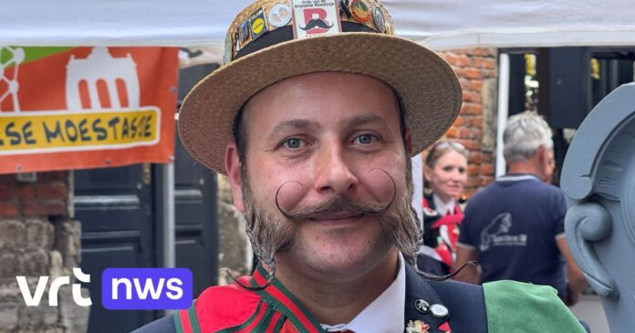 'Moustasj van 't joer' verkozen in Brussel: