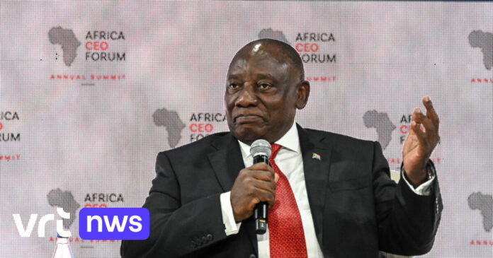 Zuid-Afrikaanse president wil overleg met Trump nadat VS witte Zuid-Afrikanen asiel heeft verleend