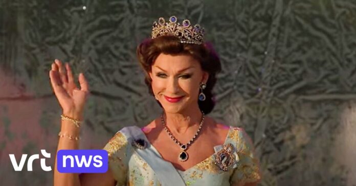 Zweedse koningin Silvia verrast dragartiest die haar imiteert: