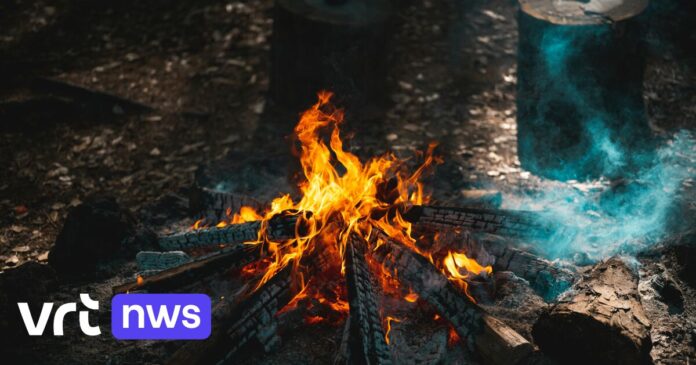 Brandweer waarschuwt nadat het barbecuebrand moet blussen in Kluisbos bij Kluisbergen: