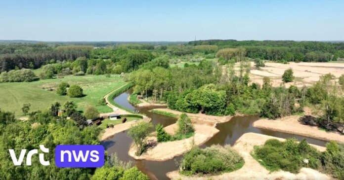 3 meanders weer aangesloten op Demer in Scherpenheuvel-Zichem: