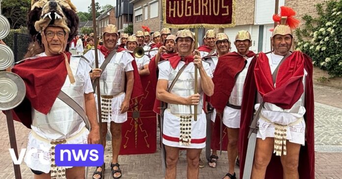 Meer dan 600 figuranten lopen verkleed mee in Sint-Servaasommegang in Grimbergen