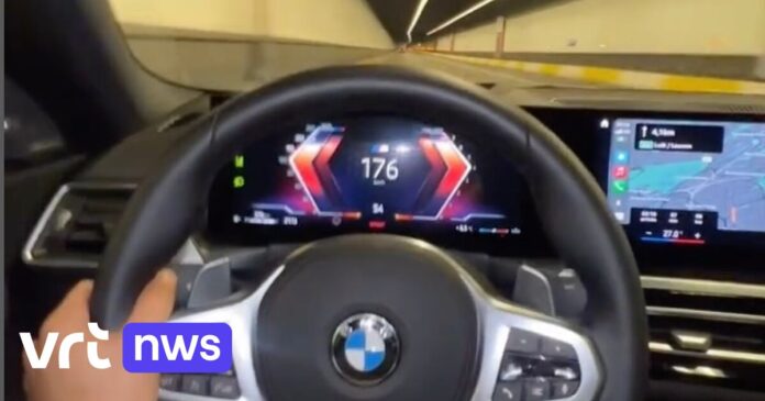 Rijverbod van 17,5 (!) jaar voor influencer na racevideo's met snelheden tot 250 kilometer per uur door Brussel