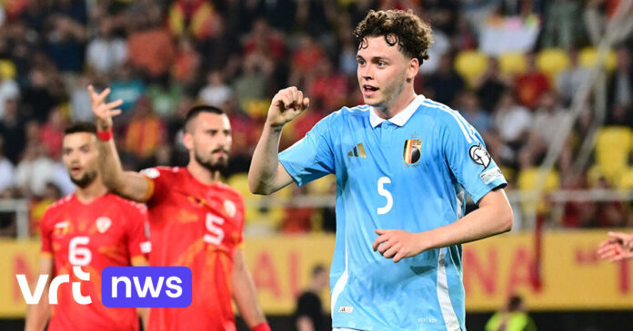 Rode Duivels spelen 1-1 gelijk tegen Noord-Macedonië in eerste voorrondewedstrijd voor WK 2026