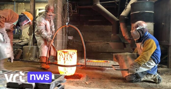 Dieven stelen 3 ton brons en kunstwerken ter waarde van 40.000 euro uit gieterij in Oostakker