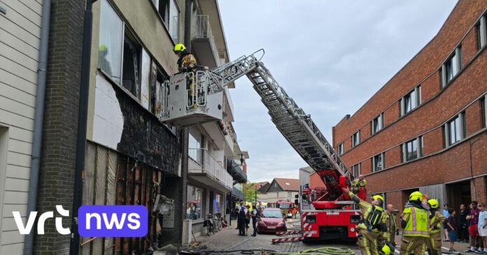 Brand in sociale woning Waasmunster volgens aanwijzingen mogelijk aangestoken door gezin zelf