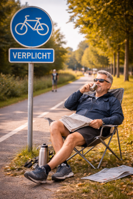Ik moet zuust nieks! (copyright Wout van Aert)