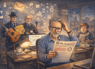 “Aangetekende zending van 2047 (met dreiging tot inbeslagname van mijn goeie voornemens)”