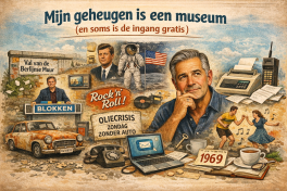 Mijn geheugen is een museum (en soms is de ingang gratis)