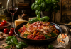 ROMIGE SPAGHETTI BOLOGNESE MET HAMSNIPPERS EN PANGRITATA