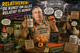 Relativeren met abrikozen in de regen