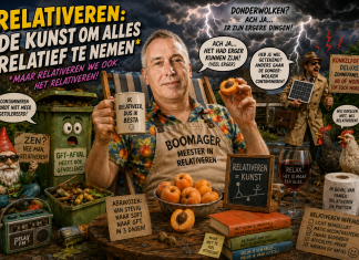 Relativeren met abrikozen in de regen