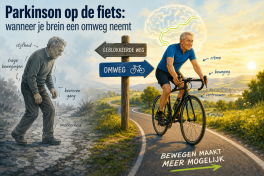 Parkinson op de fiets: wanneer je brein een omweg neemt