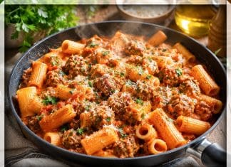 Romige Rigatoni met Salcissia