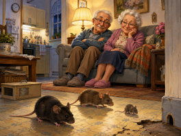 Muizen in huis